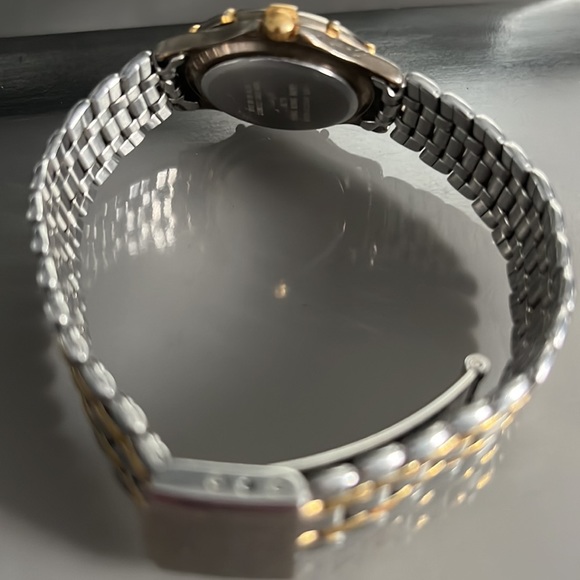 Armitron Ladies Silver Gold Tone Watch - AS IS - Picture 9 of 12